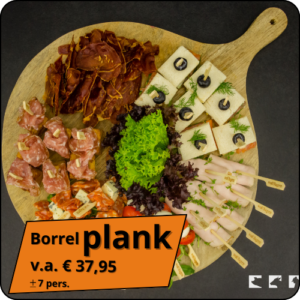houten plank met tapas