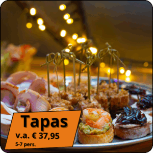 schaal met tapas